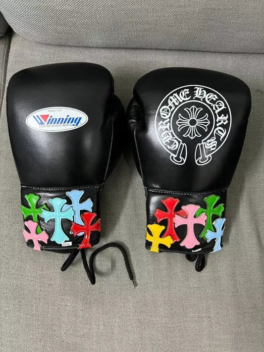 Winning boxing gloves, Black christmas gift for mens Thanksgiving gifts for him