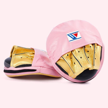 WINNING Punching Mitts Pink/Gold