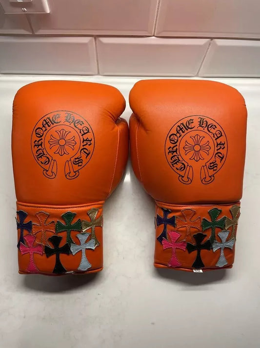 Winning boxing gloves, Orange christmas gift for mens Thanksgiving gifts for him