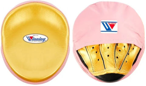 WINNING Punching Mitts Pink/Gold